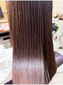 20代30代大人可愛い髪質改善カラーショコラブラウン透明感