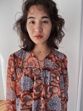 オーサム(AWESOME) 《AWESOME》ミディアムレイヤーパーマ