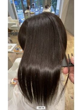 ファム 宝町店(femme) 隠れブリーチ毛にかける縮毛矯正