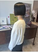 ワンレングスボブ　担当　渡邉桜桃