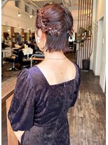 モク 大阪梅田店(MOK)&nbsp;【ぷくぷくねじねじ】カラーゴムアレンジ