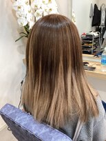 モントン(mon temps)&nbsp;アンブレラカラーバレイヤージュの中間スペシャル