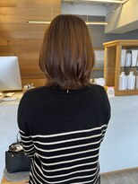 ヘア プロデュース キュオン(hair produce CUEON.) ミディアムウルフ/くびれヘアー/ミディアムレイヤー/伸ばしかけ