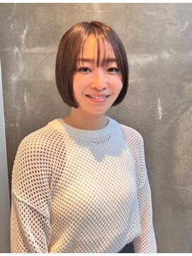 カエルムアヴェダ(CAELUM AVEDA) ミニボブ☆大人のシンプルスタイル