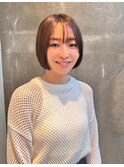 ミニボブ☆大人のシンプルスタイル