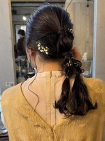 【徳岡】ヘアセット/ヘアアレンジ/ロングヘアアレンジ/