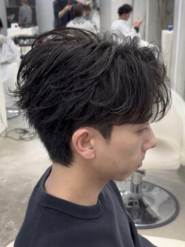 エデアンホンテン メンズサロン(EDEAN 本店 (旧:EDEAN 上通)) フェザーパーマ MEN'S HAIR 熊本メンズパーマ メンズ髪型