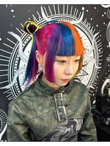 エルシャドール(EL-SHADDOLL)&nbsp;派手髪×デザインカラー×ポイントブレイズ