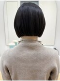 say.イメチェンインナー外ハネボブ美髪ワイドバングミニボブ