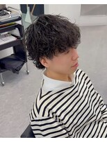 ブライト(BRIGHT)&nbsp;マッシュウルフ波巻きスパイラルパーマ