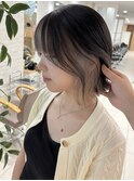 ホワイトグレージュミニウルフデジタルパーマSA 24