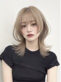 Moana平塚#ウルフカット#ハッシュカット#韓国レイヤー