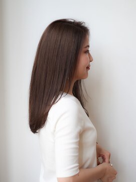 ヴィヴィ(VIVIE) ブリーチなし髪質改善暗めカラーラベンダーアッシュグレージュ