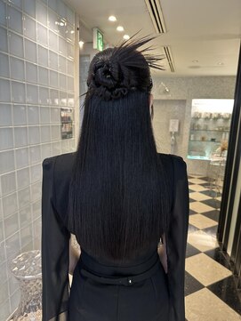 ラパンセヴェール(LA PENSEE VERT) 【LA PENSEE カホ】結婚式のヘアセット