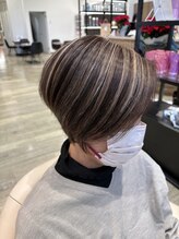 ディーボーイ 健軍店(D-BOY)&nbsp;ショートヘア/ハイライトカラー