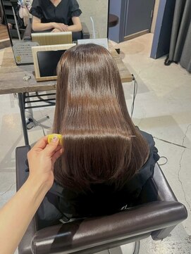 髪質改善×カラー×カット【髪質改善ヘアエステサロンHanare】