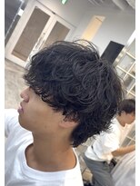 フィフス 渋谷(fifth)&nbsp;渋谷シャドウパーマメンズマッシュ無造作パーマ癖毛風パーマ