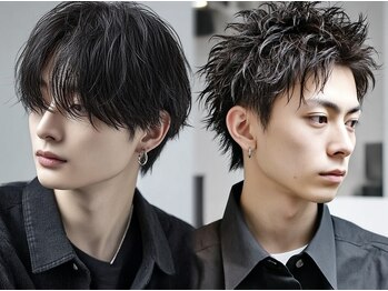 リアンオウジ(Liun ouji)の写真/《王子駅徒歩7分》メンズからも支持される実力派Stylistが在籍★再現性が高く、扱いやすいスタイルを提供！