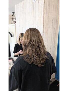ヘアリゾート エーアイ 浅草ROX店(hair resort Ai) ミルクティーブロンド/ワンホンレイヤー[浅草]