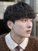 銀座新橋シャドウパーマ2wayルーズパーマルーズショートフェード