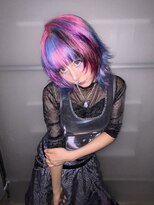 ロテサカエ(Lote.Sakae)&nbsp;着物ヘア/大人ガーリー/デザインカラー/似合わせカット/名古屋