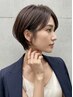 [極艶髪]小顔補正カット＋髪質改善トリートメント＋マーブ￥9900