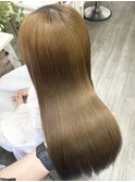 【straight】髪質改善酸性ストレート