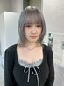 【ハイトーンや透明感抜群カラー】ブリーチ+カラー+美髪トリートメント