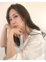 セットアップ 岡山北長瀬店(SET-UP) 透明感カラー ハイライト ミルクティー オリーブ 大人可愛い