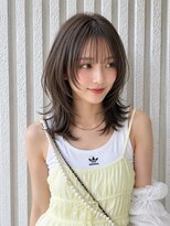 ネオリーブカップ 町田店(Neolive capu)&nbsp;ハッシュカット/アッシュベージュ/ミディアムレイヤー#