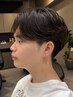 メンズカット+『フェザーパーマorシャドウパーマ』