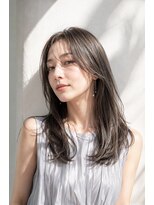 アッシュ 学芸大学店(Ash)&nbsp;ロング/大人女性/グレージュ/髪質改善カラー/脱白髪染め