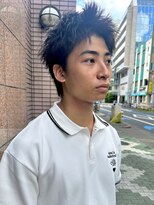 パークレーン アイス イヴェン(park lane ICI yeven)&nbsp;刈り上げなしスパイキーショート　メンズカット　20代おすすめ