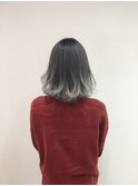 【Lee Shinsaibashi】外はねロブ×グラデーションカラー