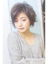 ノアエクレ 銀座(noah ecle)&nbsp;【noah ecle】グレージュ似合わせひし形ショート