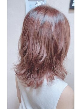 レアナ バイ ニーナ(Leana by NINA) #ヘアカラー#ピンク