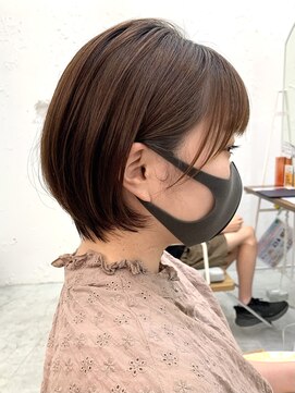 ロミー 本厚木(ROMMY.) 小顔サイドバングショート◎ROMMY.田中