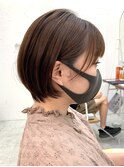 小顔サイドバングショート◎ROMMY.田中