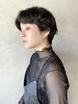 アイティーバイアルバム 松戸店(IT by ALBUM) アンニュイパーマ_くびれヘアビタミンカラーメルティカラー_8940