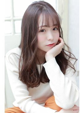 エステージ 鳳店(S-TAGE) シースルーバング×セミロング