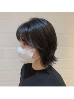 イーチ ヘアーアンドトータルビューティ(each hair&total beauty)&nbsp;透明感黒髪/外ハネショートボブ【青木元子】