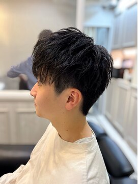 ミリオンバックス 上野(Million Bucks) ツーブロックショート<理容室>/京成上野/御徒町/上野]