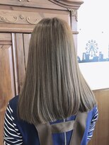 ココ(CO_CO) 髪質改善ナチュラルグレージュ　エレガントストレート　