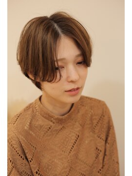 イオエ(ioe) 黒髪/ボブルフ/ネビージュ/小顔/ワンレン/髪質改善/グレージュ