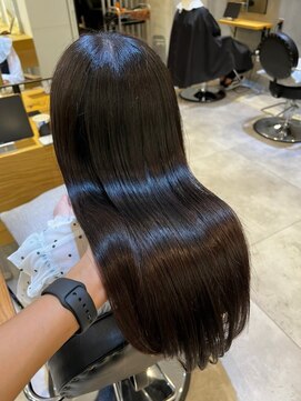 ジーナ 本八幡(Zina) 大人かわいい20代30代40代小顔ショコラベージュ　Zina本八幡