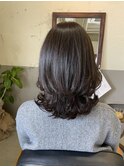 ミディアム×外ハネ【前田佳織】