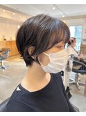 ニュアンスショート×パーマ