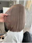 ◆ ロブ、ミルクティーカラー