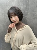 ロンド ストラーダ 心斎橋(Lond strada)&nbsp;シルキーベージュ×グレージュカラー【髪質改善/縮毛矯正】