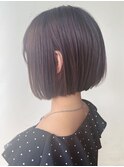 【morio原宿】丸みボブ 切りっぱなし 若みえボブ